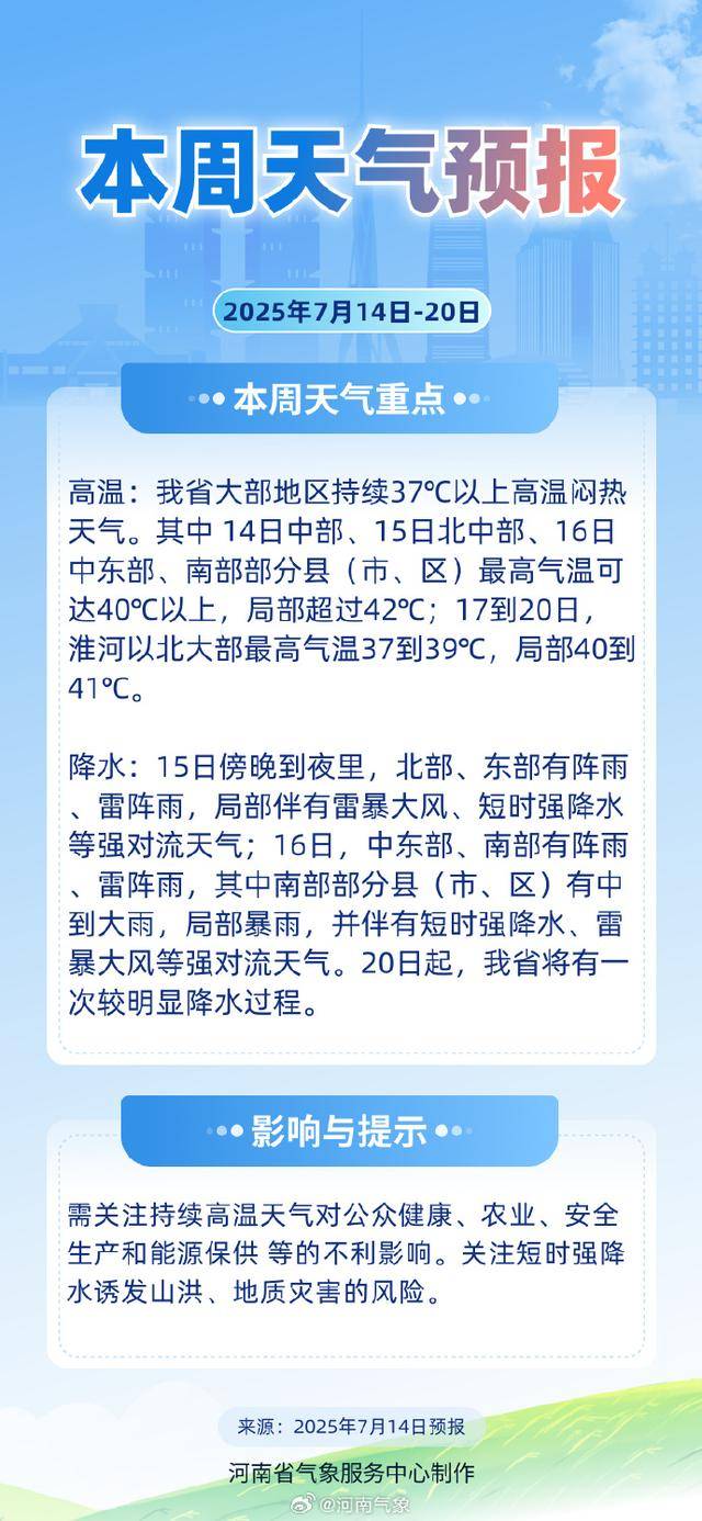 雨！中到大雨！暴雨！明后两天，河南多地有雨
