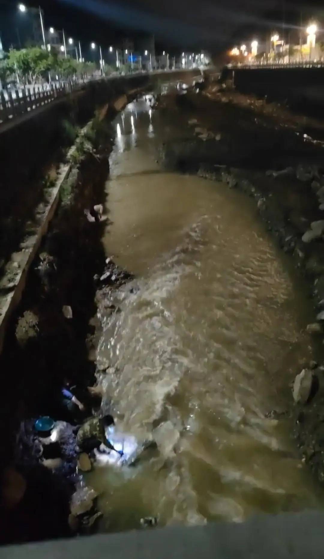 “一盆就出了5克多”！一河道多人凌晨冒严寒淘金，当地紧急回应