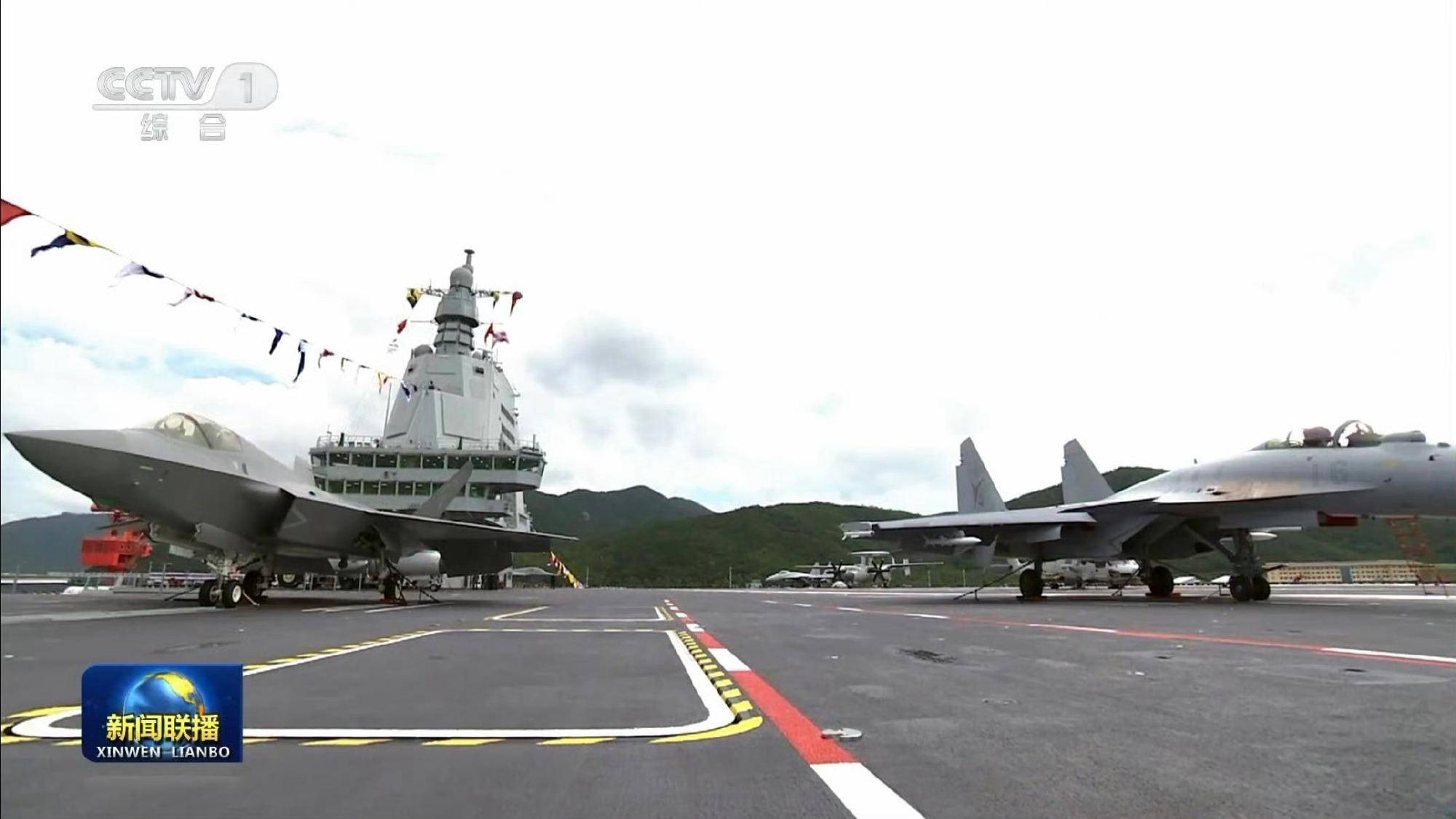 时速200公里急刹车！福建舰服役后第一餐：烤羊排，大虾，红烧肉