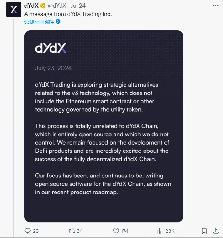 dYdX(dydx币)